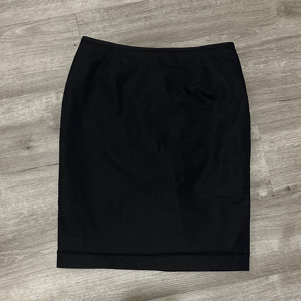 Calvin Klein Classic Black Pencil Skirt
